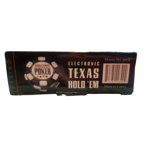 World Series Of Poker Electronic Texas Hold'em Handheld Game - Picture 3 of 4